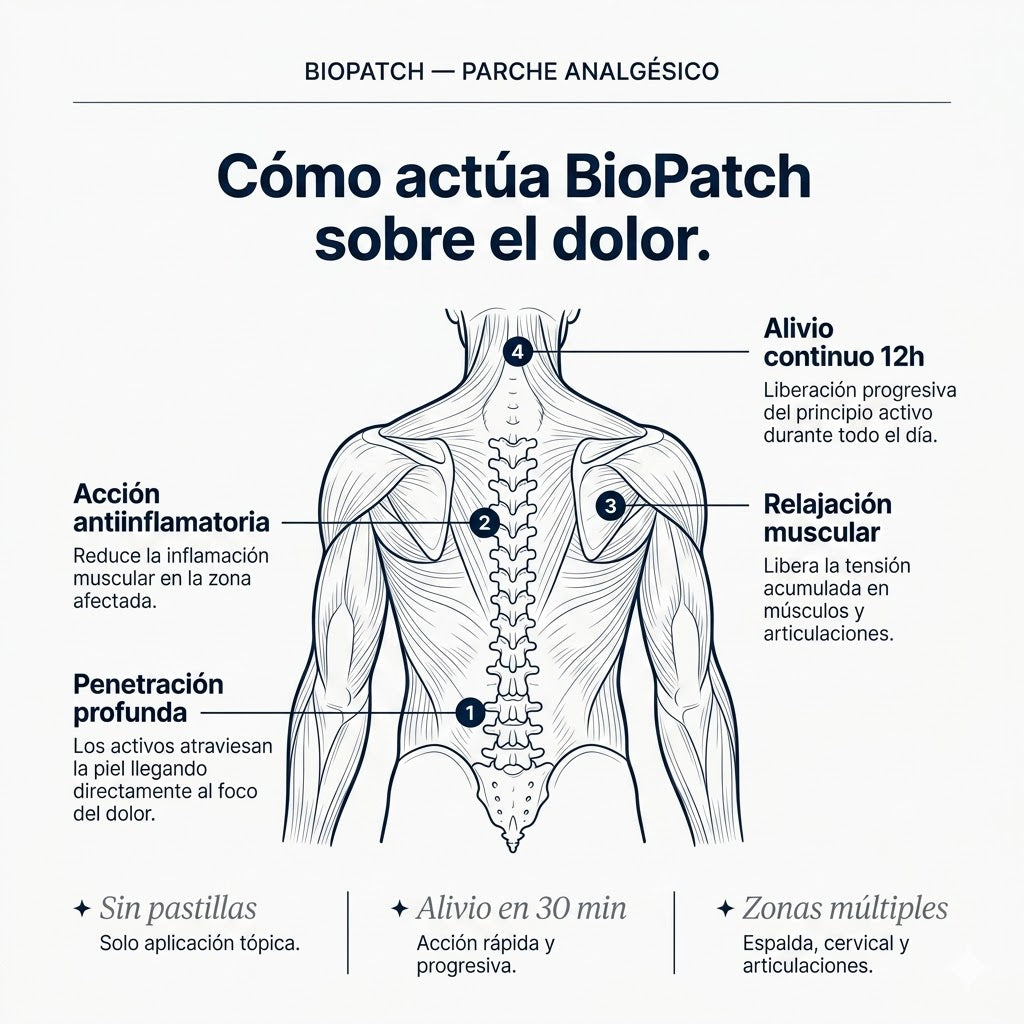 BioPatch - Elimina el Dolor en Minutos