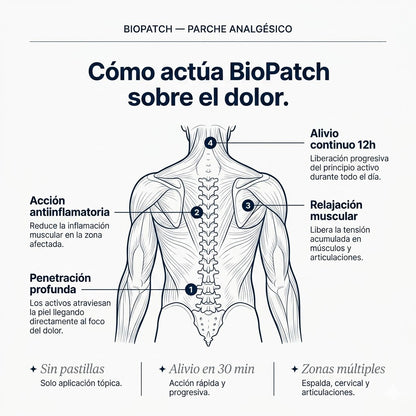 BioPatch - Elimina el Dolor en Minutos