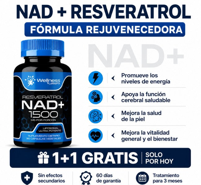 NAD+resveratrol - Joven Para Siempre
