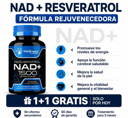 NAD+resveratrol - Joven Para Siempre